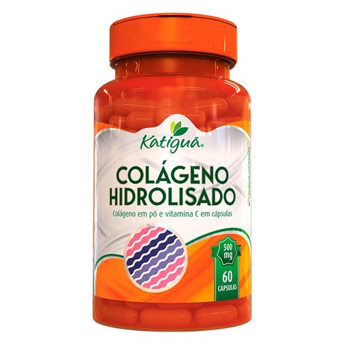 Colágeno Hidrolisado (500Mg) 60 Cápsulas - Katiguá Katigua