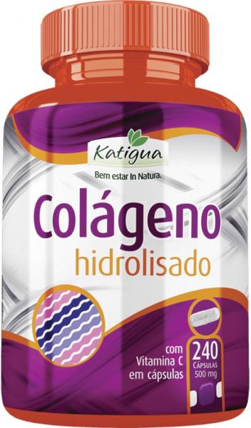 Colágeno Hidrolisado C/240 Caps 500mg - Katiguá