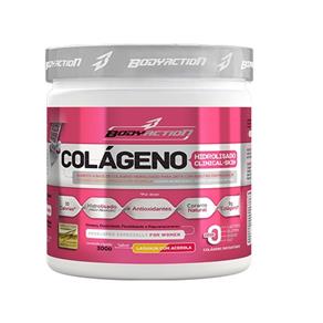 Colageno Hidrolisado CLINICAL-SKIN - Pessêgo - BODY Action - Pêssego - 300 G
