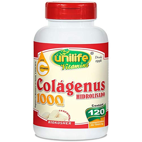 Colágeno Hidrolisado Colágenus 120 Cápsulas Unilife