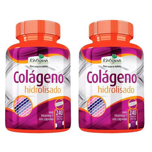 Colágeno Hidrolisado com Vitamina C - 5x 240 Cápsulas