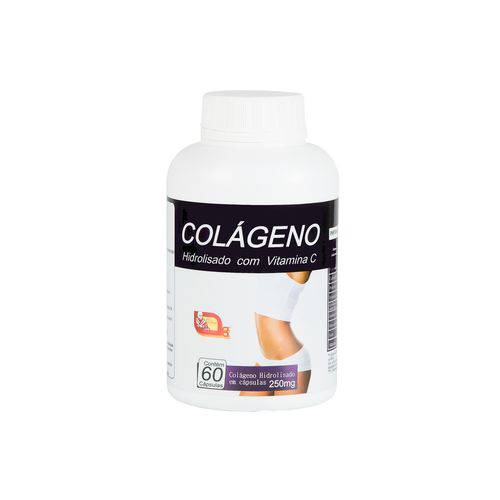 Colágeno Hidrolisado com Vitamina C - 60 Cápsulas
