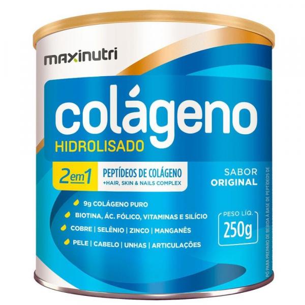 Colágeno Hidrolisado 2 em 1 250g Maxinutri
