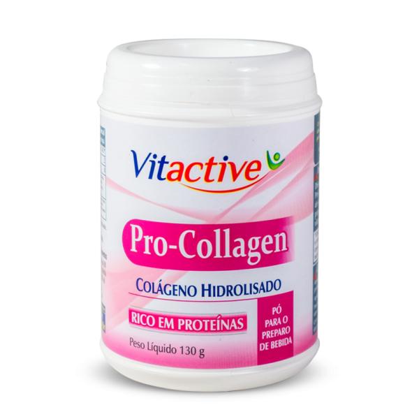 Colágeno Hidrolisado em Pó - Pro-Collagen 130 G Vitactive