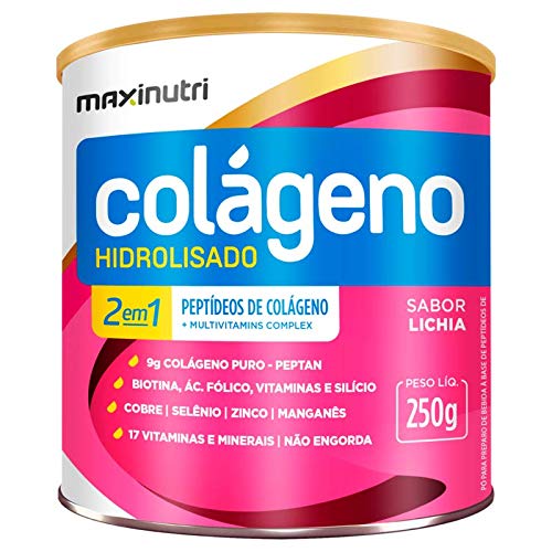 Colágeno Hidrolisado - Maxinutri - Lichia - 250g