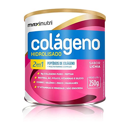 Colágeno Hidrolisado - Maxinutri - Amora - 250g