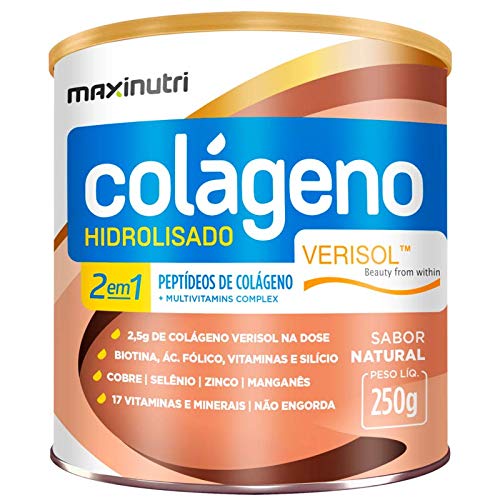 Colágeno Hidrolisado - Maxinutri - Verisol Natural - 250g