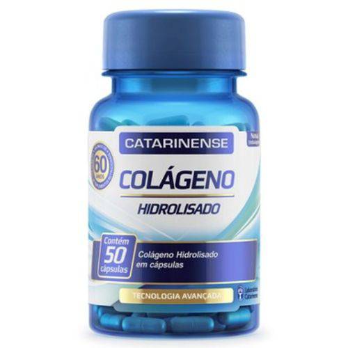 Tamanhos, Medidas e Dimensões do produto Colágeno Hidrolizado - 50 CÁPSULAS - Catarinense