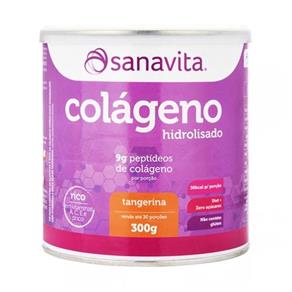 Colágeno - Sanavita - 300g - Tangerina