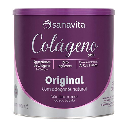 Colágeno Skin Sanavita Sabor Original 300g