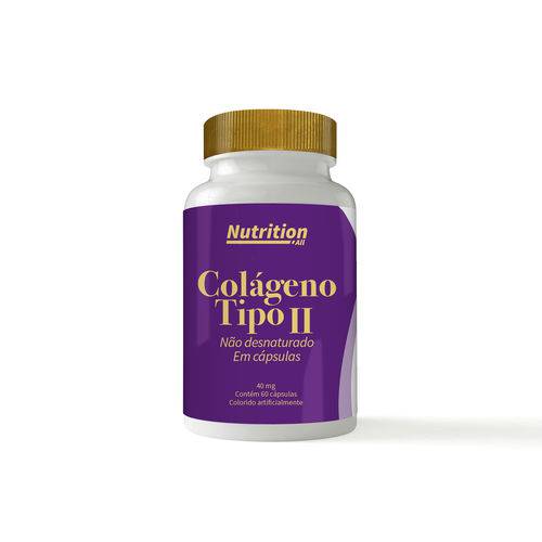 Colágeno Tipo Ii 40mg (60 Cápsulas) - Nutrition All