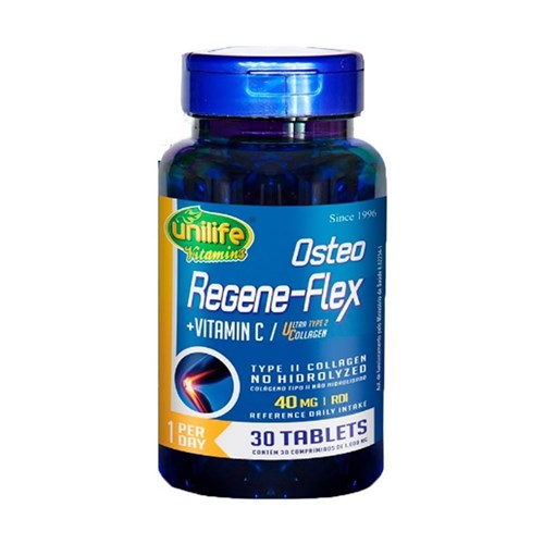 Colágeno Tipo Ii Uc Regeneflex - 30 Tabletes - Unilife