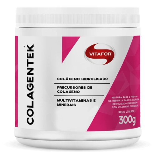 Colagentek (Colageno Hidrolisado) 300G - Vitafor (NEUTRO)