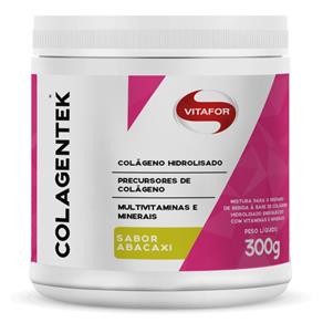 Colagentek (Colageno Hidrolisado) - Pote 300gr - Vitafor - Limão - 300 G