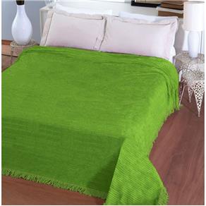 Colcha Casal Chenille Jolitex Verde