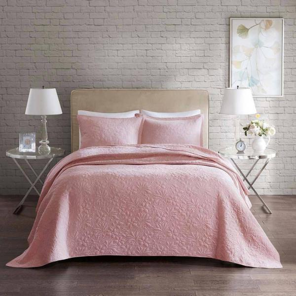 Colcha King Corttex Florence Home Design 3 Peças Anita Rose