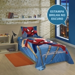 Colcha Infantil Simples Estampada Spider Man - Lepper