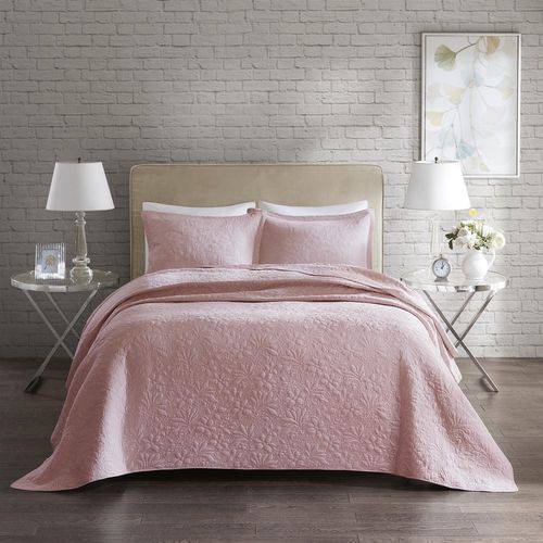 Colcha King Corttex Florence Home Design 3 Peças Anita Rose