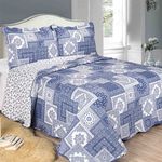Colcha Patchwork Carnay Queen 240 X 260Cm Camesa