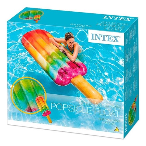 Colchão Inflável para Piscina Popsicle Float Picole Intex