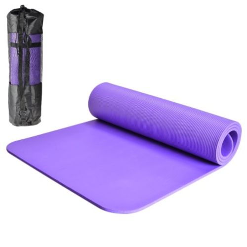 Colchonete Tapete Yoga Mat Pilates Ginástica 10mm com Bolsa