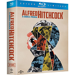 Coleção Blu-ray: Alfred Hitchcock (14 Discos)