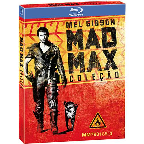 Coleção Blu-Ray Mad Max - (3 Discos)