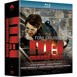 Coleção Blu-ray Missão Impossivel - Quadrilogia (4 Discos)