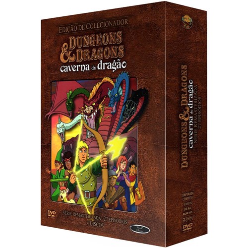 Tudo sobre 'Coleção Caverna do Dragão - a Série Completa Remasterizada (4 DVDs)'