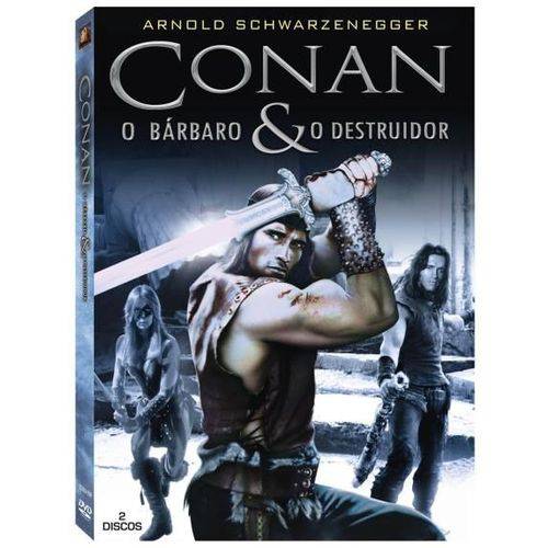 Tudo sobre 'Coleção Conan - o Bárbaro e o Destruidor (DUPLO)'