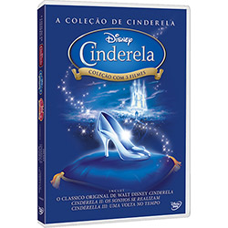 Coleção DVD Cinderela I, II, III (3 Filmes)