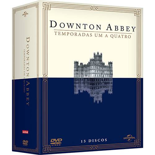Tudo sobre 'Coleção DVD Downton Abbey 1ª a 4ª Temporada (15 Discos)'