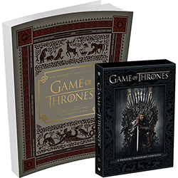 Coleção DVD Game Of Thrones: 1ª Temporada (5 DVDs) + Livro - Game Of Thrones: por Dentro da Série da HBO