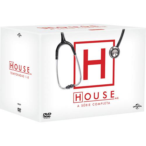 Tudo sobre 'Coleção DVD House 1ª a 8ª Temporada (46 Discos)'