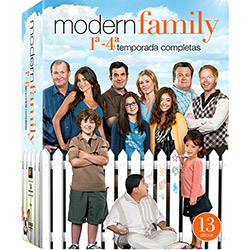 Coleção DVD Modern Family - 1ª a 4ª Temporada (13 Discos)