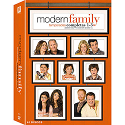 Coleção Dvd Modern Family 1ª a 3ª Temporada (10 Discos)