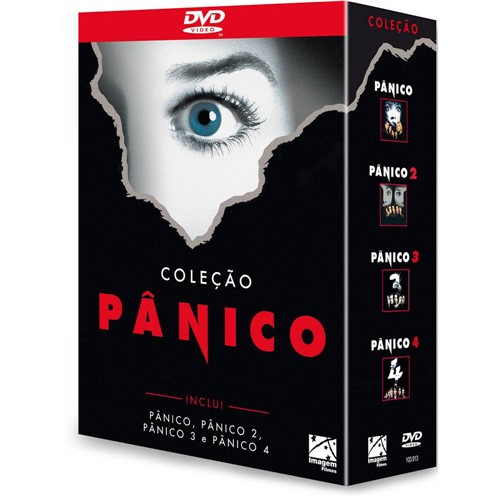 Tudo sobre 'Coleção DVD Pânico: 1, 2, 3 e 4 (4 DVDs)'