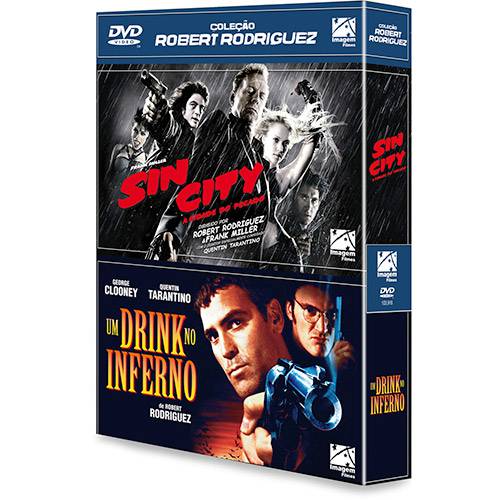 Coleção DVD Robert Rodriguez: Sin City + um Drink no Inferno (Duplo)