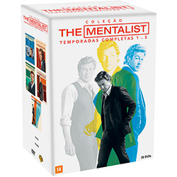 Coleção DVD The Mentalist - 1ª a 5ª Temporada (26 Discos)