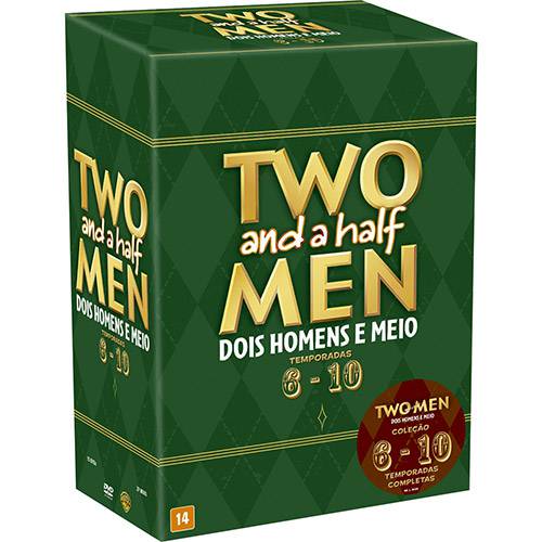 Coleção DVD Two And a Half Men 6ª a 10ª Temporada (15 Discos)