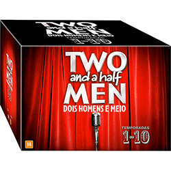 Coleção DVD Two And a Half Men: Dois Homens e Meio - 1ª a 10ª Temporada (34 Discos)