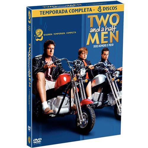 Coleção DVD Two And a Half Men: 2ª Temporada (4 DVDs)