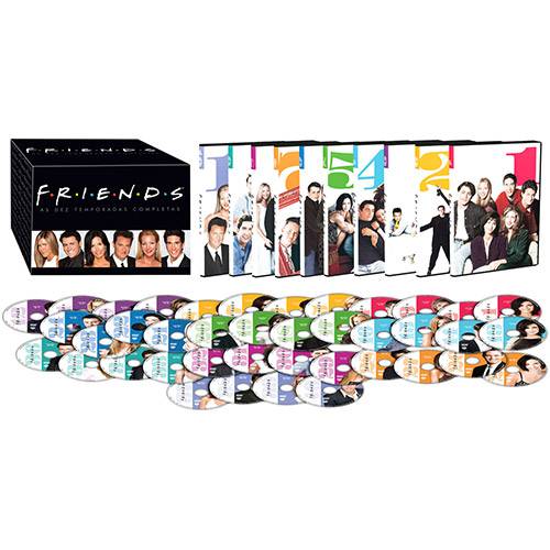 Tudo sobre 'Coleção Friends - as Dez Temporadas Completas (40 DVDs)'