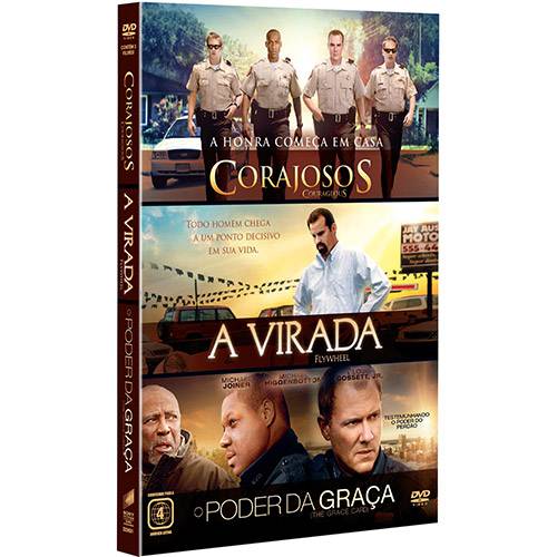 Coleção Gospel: Corajosos, a Virada e o Poder da Graça (3 DVDs)