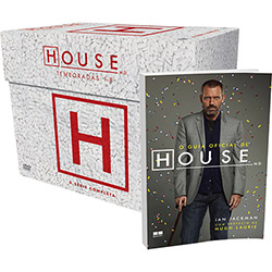 Coleção House: Box da Série + Livro o Guia Oficial de House