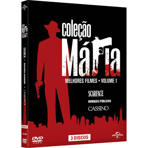 Tudo sobre 'Coleção Máfia - Scarface, Inimigos Públicos e Cassino (3 Discos)'