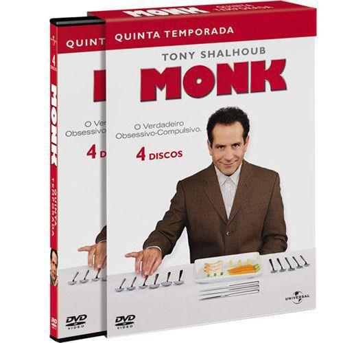 Coleção Monk - 5ª Temporada (4 DVDs) - Universal