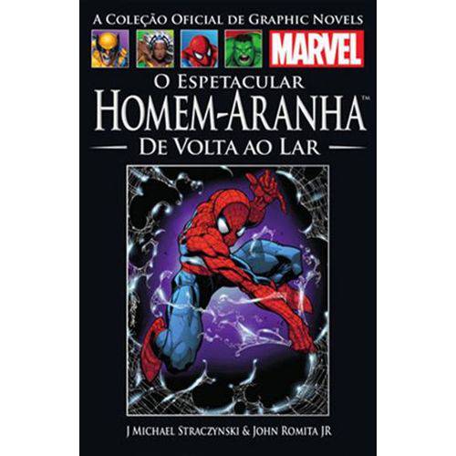 Coleção Oficial de Graphic Novels Nº 21 - o Espetacular Homem-aranha - de Volta ao Lar