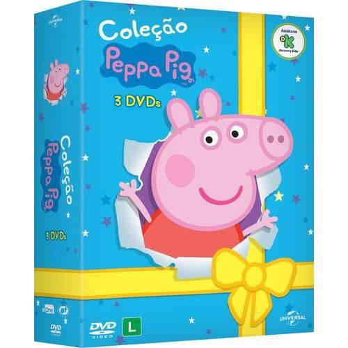 Tudo sobre 'Coleção Peppa Pig (3 Dvds)'