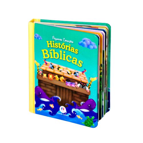 Coleção Pequenos Corações: Histórias Bíblicas - Capa Dura - Ciranda Cultural